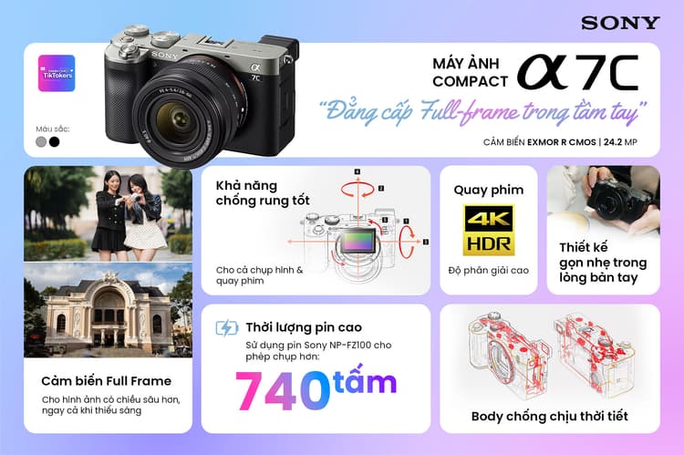 Sony Alpha A7C (ILCE-7C/ILCE-7CL)