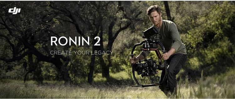 DJI Ronin 2 phù hợp với nhiều thiết bị quay chụp