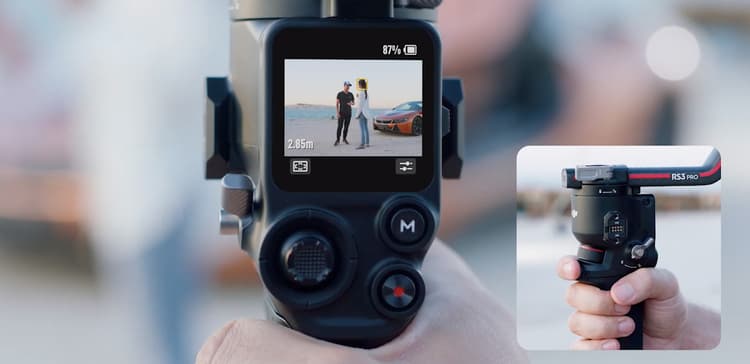 DJI RS 3 Pro được trang bị tính năng Active Track