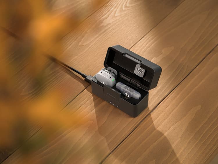 DJI Mic Mini 2 trang bị hệ thống hộp sạc mới