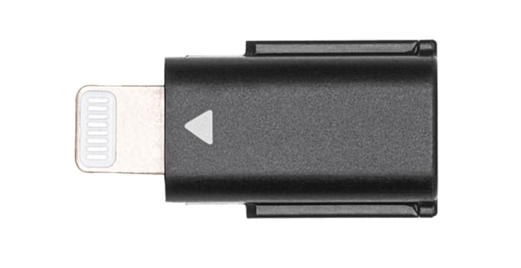 Kết nối DJI Mic Mobile Phone Adapter (Lightning) với điện thoại