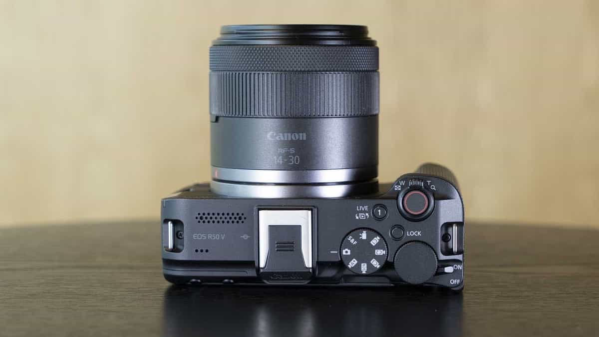 Nút điều khiển của Canon EOS R50 V
