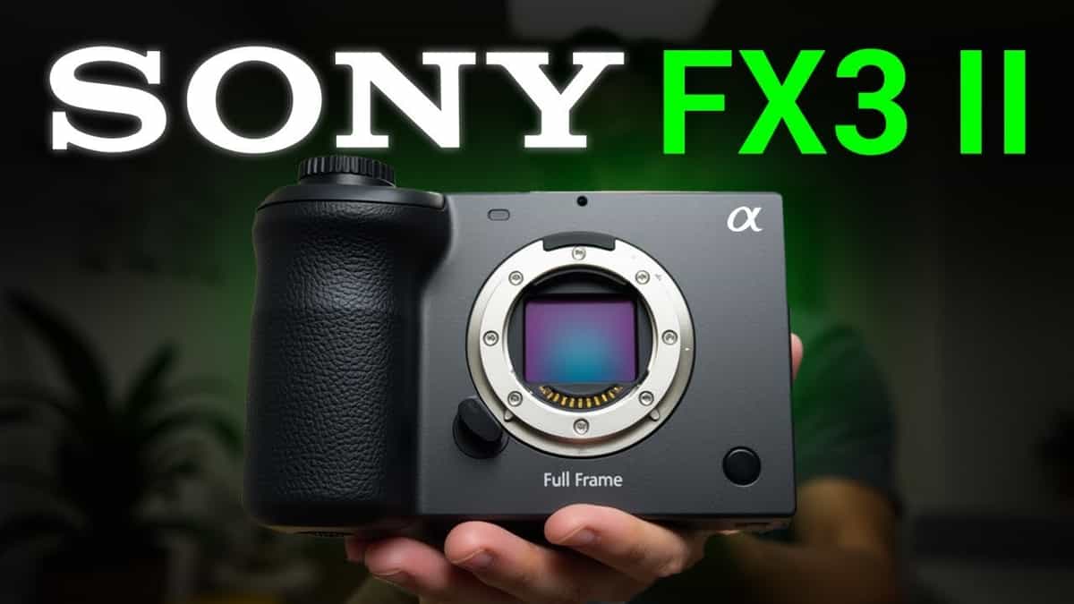 Máy ảnh ra mắt 2025: Sony FX3 II